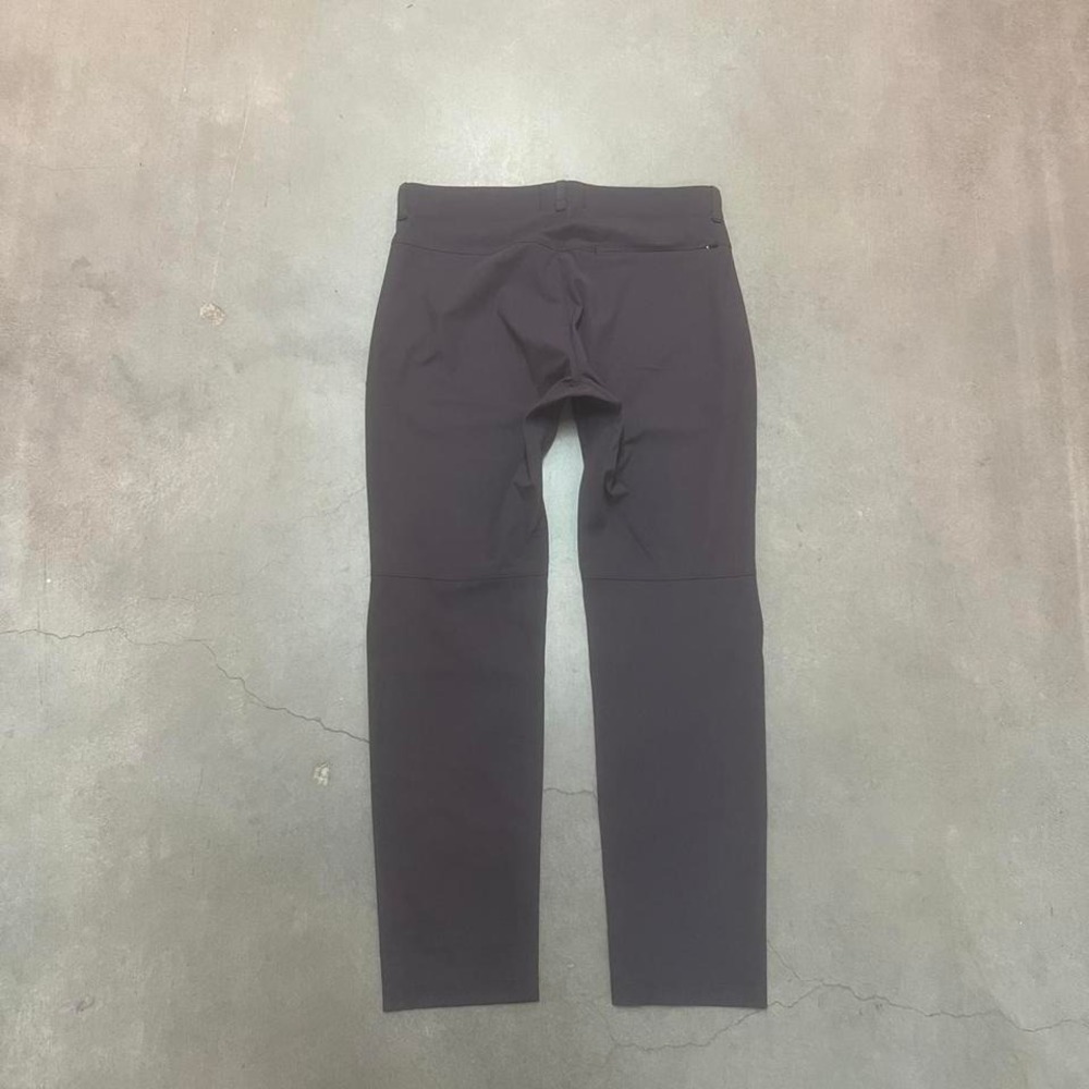 Reigning Champ men's grey Primeflex trouser pants stretch chino 32